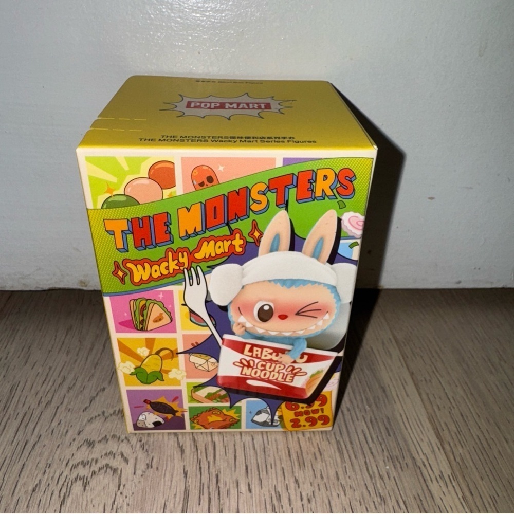 AUTHENTIC Pop Mart Labubu THE MONSTERS Wacky Mart Figure Blind Box Collectible
